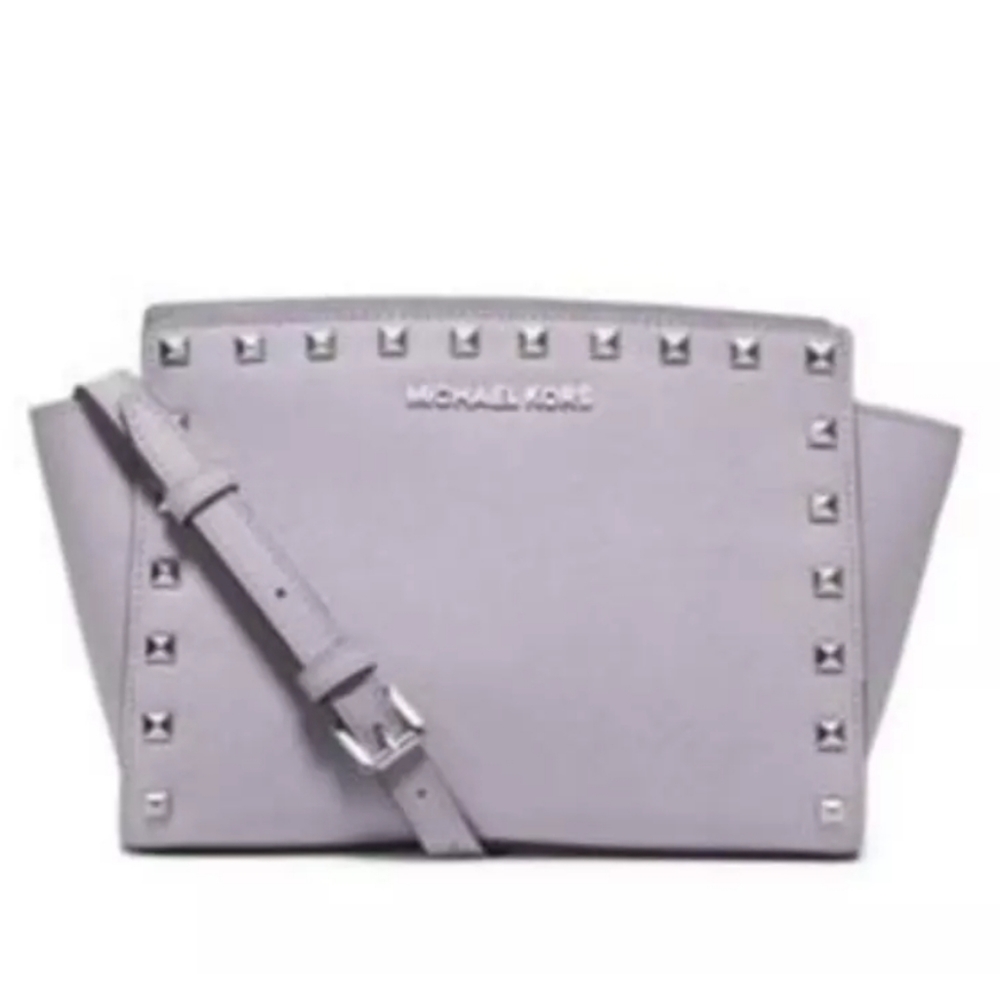 ✨️💜 MICHAEL KORS purple studded crossbody bag ✨️💜